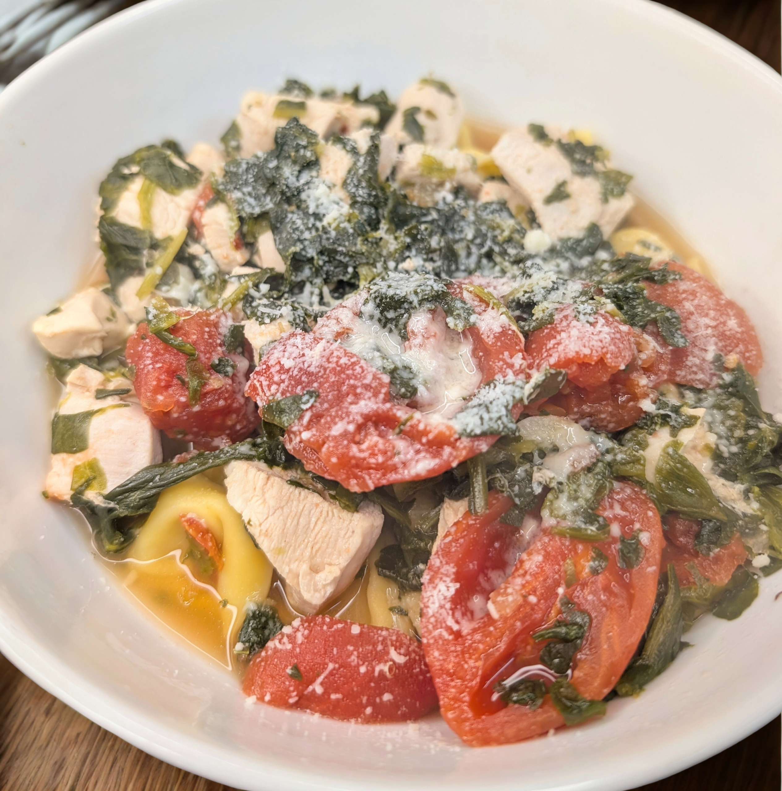 Chicken Tortellini Soup